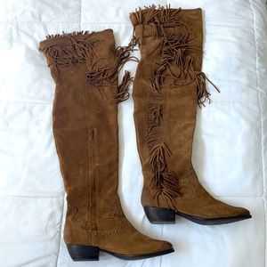 Fringe Boots